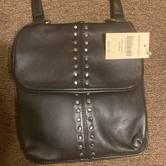 Coldwater Creek Bag black cross body purse NWT - Picture 14 of 14